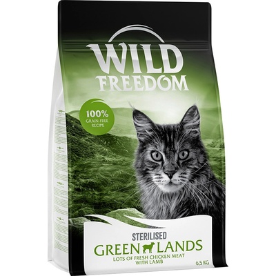 Wild Freedom Adult Green Lands Sterilised jahňacie bez obilnín 6,5 kg