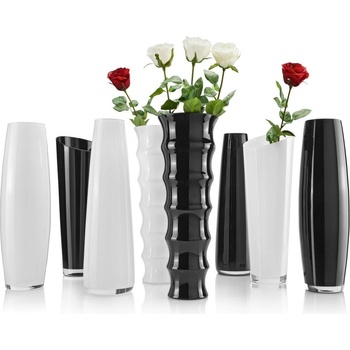 MÖMAX modern living Váza Jenny -top- biela, čierna 70 cm