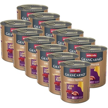 Animonda GranCarno Single Protein - агнешко 12 x 800г