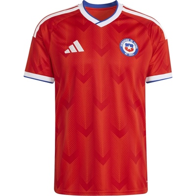 adidas Мъжка футболна фланелка Adidas Chile Home Shirt World Cup 2026 Mens - Red/White