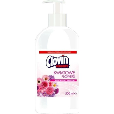 Clovin Handy antibakterial mydlo tekuté Flower 500 ml
