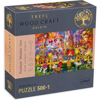 Image 1 of Trefl Дървен пъзел Trefl от 500+1 части - Вълшебен свят (20156)