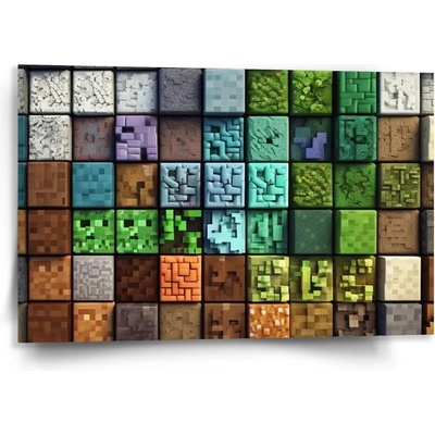 Sablio Obraz Blocks Abstract Varianta: 120x80cm