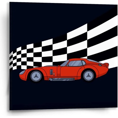 Sablio Obraz Závodní auto - 50x50 cm
