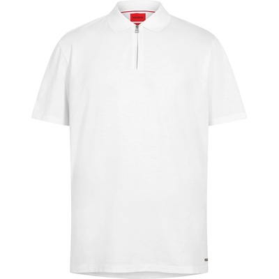 Hugo Блуза с яка Hugo Men's Short Sleeve Polo Shirt - White