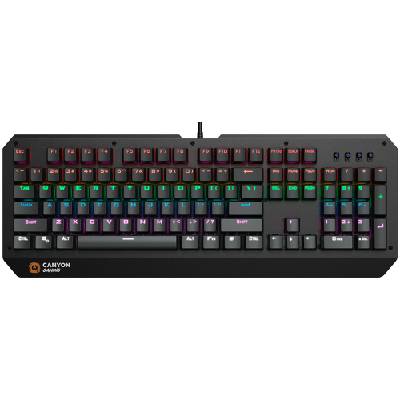 Hazard GK-6, Wired multimedia gaming keyboard with lighting effect (CND-SKB6-US)