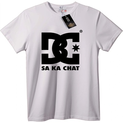 NOONEBRAND Тениска DC SA KA CHAT - M, Black