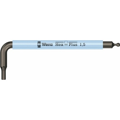 Wera Uhlový kľúč Hex s guľovým prvkom 1,5 mm 05022678001