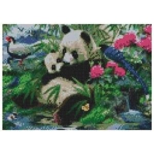 Smart Flamingo Flamingo Line Creative Set Diamond Mosaic 30x40cm Panda 1 (TGD72661)