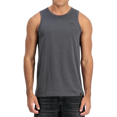 Alpha Industries Small Logo Tank tielko pánske vintage gray