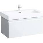 Laufen Pro S - Шкаф за мивка, 81x45x39 см, 1 чекмедже, бял гланц H4835020964751 (H4835020964751)