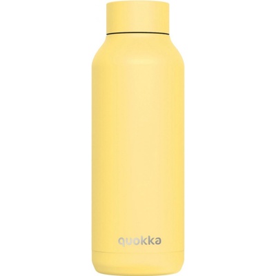 Quokka Nerezová termoláhev Solid Powder 510 ml světle žlutá