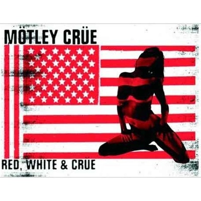 RukaHore Pohľadnica Motley Crue - Postcard: Red White