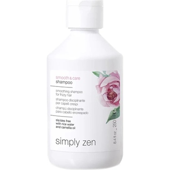 simply zen Smooth & Care изглаждащ шампоан против цъфтене за жени 250 мл