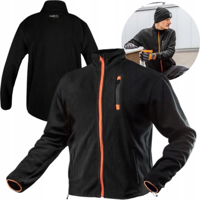 Neo Tools Polar fleece bunda černá