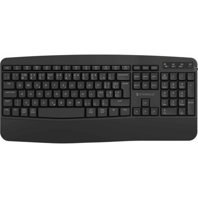 Eternico Ergonomic wireless KSB2430 CZ/SK AET-KSB2430CSBN