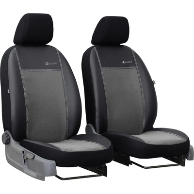 Autopoťah Pok-Ter Exclusive Alcantara 1+1 predné - tmavošedé