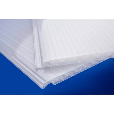 Lanit Plast Polykarbonátová komůrková deska Marlon CLICKLOC 16 mm pětistěnná 0,5 x 4 m opál 1 ks