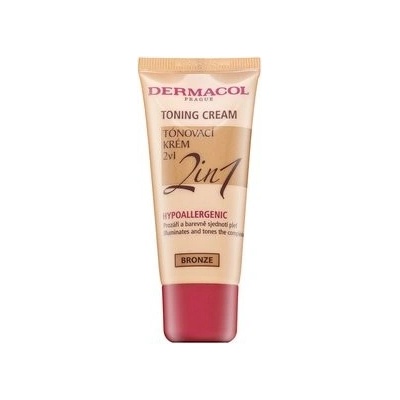 Dermacol Toning Cream 2in1 Bronze dlouhotrvající make-up 30 ml