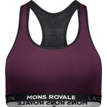 Mons Royale Дамски спортен сутиен Mons Royale Women's Sierra Sports Bra - Fig / Black (115-1402-1513)