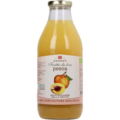 Brezzo Bio ovocný broskvový nápoj 0,75 l