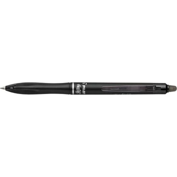 Pilot Химикалка с ролер, 0, 35 мм, изтриваема, с бутон, PILOT "Frixion Ball Plus", черна BLRT-FRPLS7-B (BLRT-FRPLS7-B)