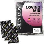 Billy Boy Loving Mix 100 Condom Mix, ORIGINAL fit and WIDER fit, assorted varieties mixed (1x100 pieces) - 11133064 (11133064)