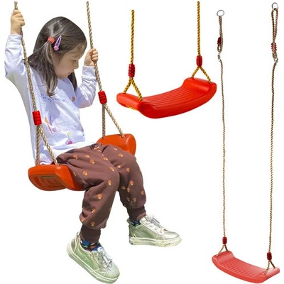 Kruzzel Plastová houpačka červená 23555