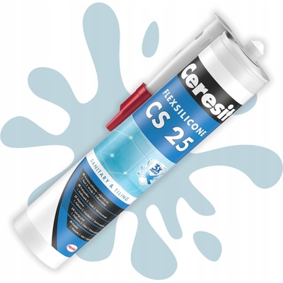 Ceresit CS 25 sanitární silikon 280 g sky