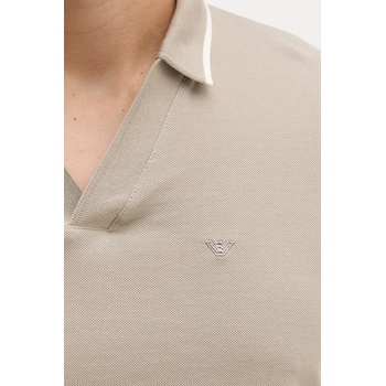 Giorgio Armani Памучна тениска с яка Emporio Armani (EM005852.AF12955)