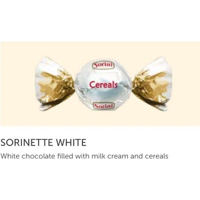 Sorini Sorinette White Bílé čokoládové pralinky s krémem a křupinkami 1 kg