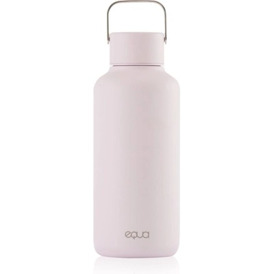 EQUA Timeless неръждаема бутилка за вода малка боя Lilac 600ml