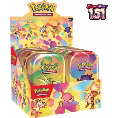 Pokémon TCG Scarlet & Violet 151 Mini Tin – Zboží Dáma