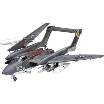 Revell Сглобяем модел Revell Британски изтребител Sea Vixen FAW 2 131 части (R03866)