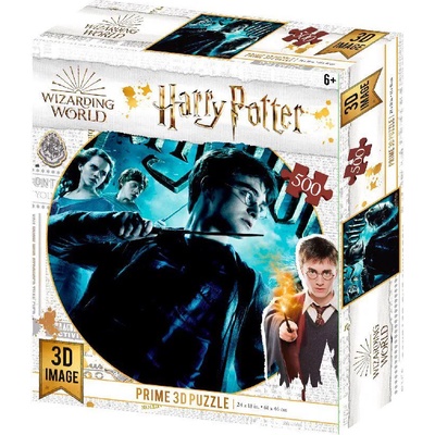 Prime 3D - Puzzle Harry Potter: Griffindor 3D - 500 piese