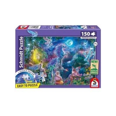 Schmidt Spiele PQ Puzzle 150 el. Fairy tale about a unicorn