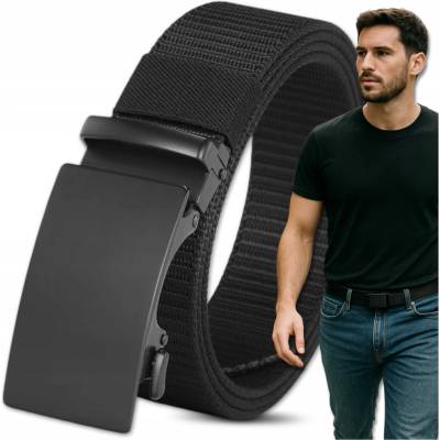 EdiBazzar pásek černý unisex