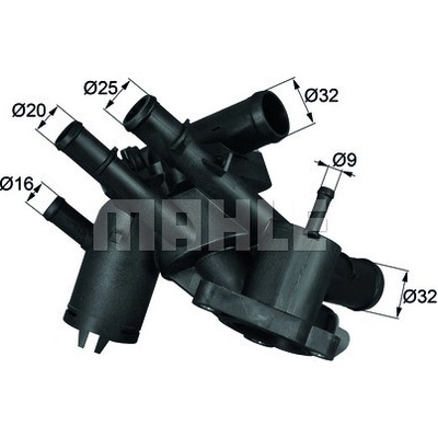 MAHLE ORIGINAL Termostat chladenia TM4109