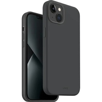 Uniq Кейс Uniq Lino Hue за iPhone 14 Plus 6.7"", съвместим с MagSafe, сив (Uni000745-0)