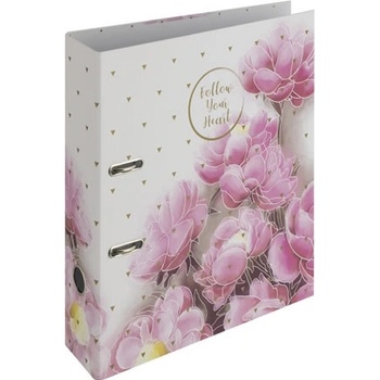 Karton P+P pořadač pákový A4 7 cm Romantic magnolie 7-247