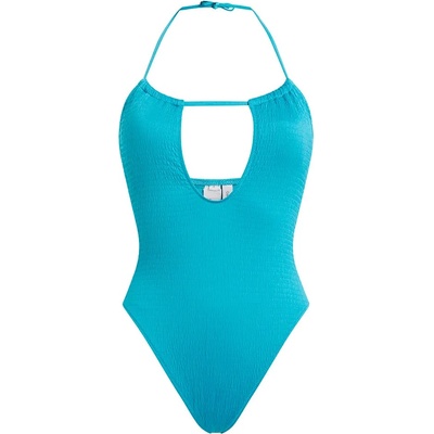 Calvin Klein Бански костюм Calvin klein Plunge swimsuit - Blue (Adriatic Blue)