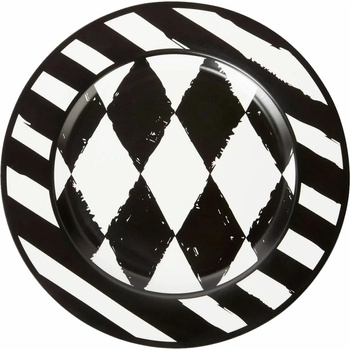 Image 1 of KILLSTAR чиния KILLSTAR - Calagari Dinner - Черно бяла - KSRA008196
