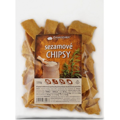 Damodara Sezamové chipsy 150g