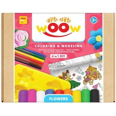 Kids Do Wow Kreativní sada 4 in 1 Flowers