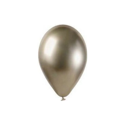 Gemar Balloons Latexový balonek chrome Champagne 33 cm