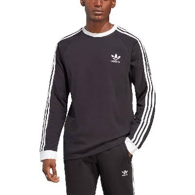 Тениска Adidas Originals Adicolor Classics 3 Stripes long sleeve T-shirt - Black (Black)