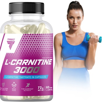 trec l carnitine 3000 Trec L-Carnitine 3000 60 kapslí od 227 Kč