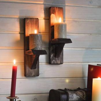 Image 1 of ASIR GROUP К-кт 2 бр. етажерки raf смърч (as0773)