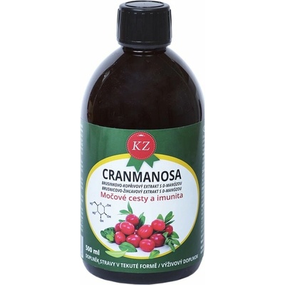 KZ CRANMANOSA Močové cesty a imunita tekutina 0,5 l