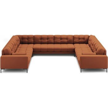 Cosmopolitan Design Ъглов диван в тухлен цвят ("U" форма) Bali - Cosmopolitan Design (COS_UC_170_F1_BALI8)